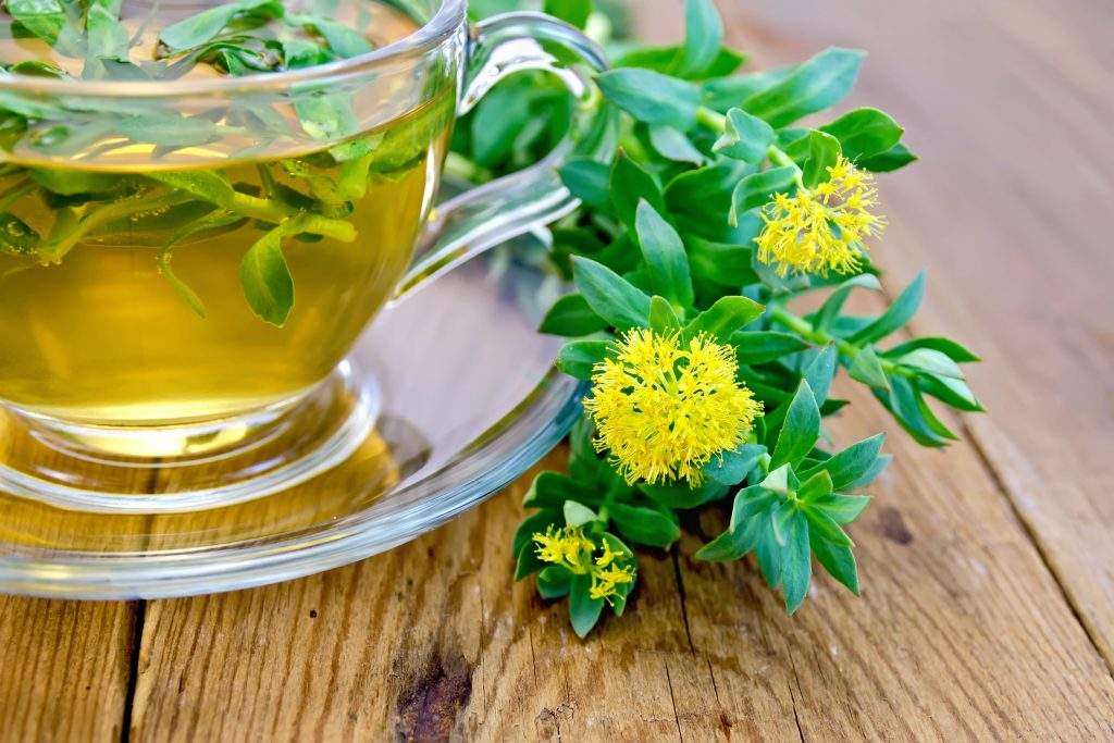 Chá de  rhodiola rosea