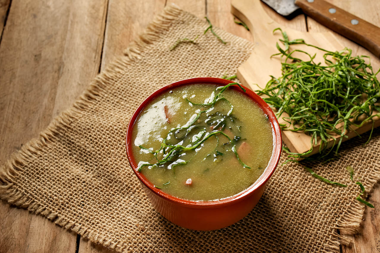 receita de caldo verde light