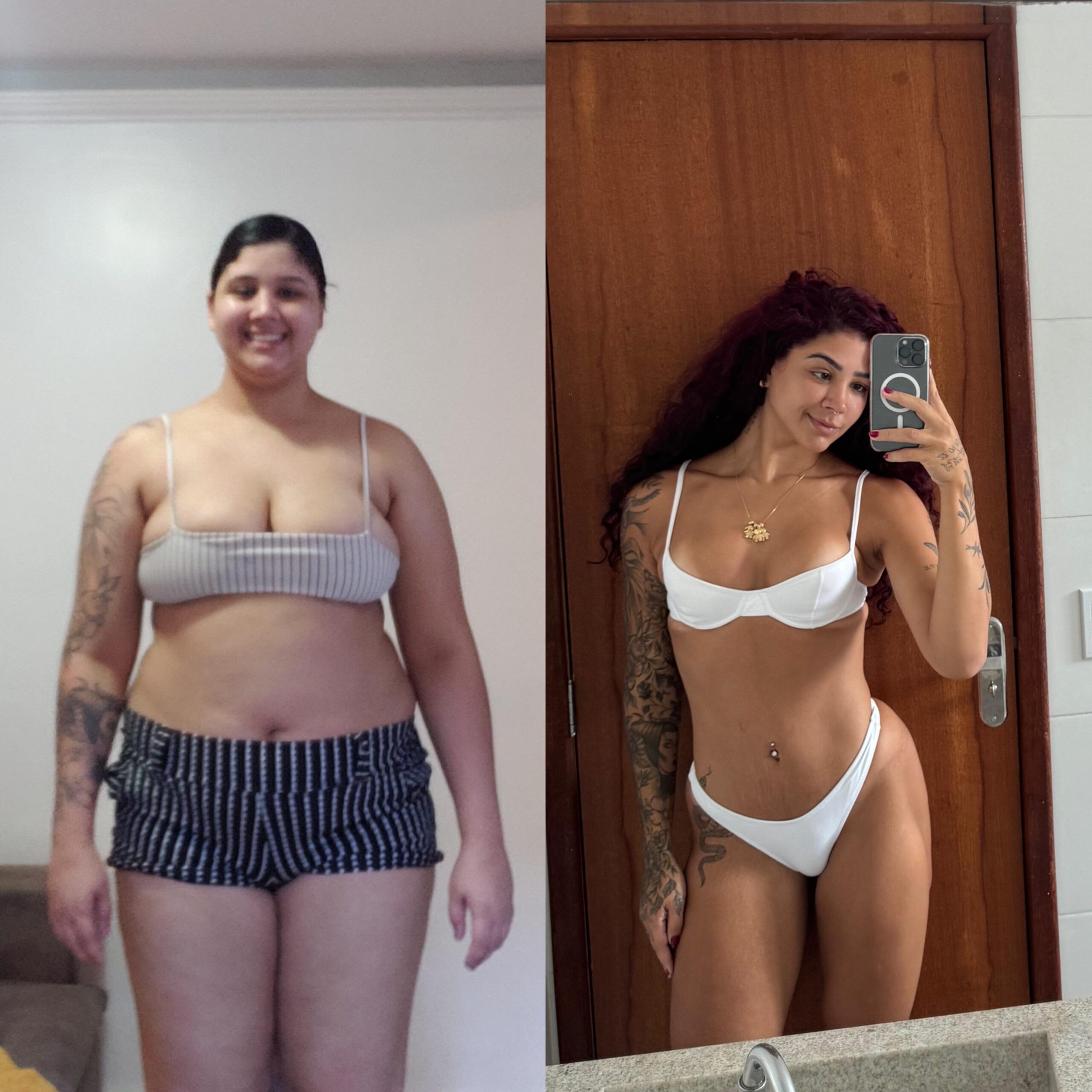 influenciadora Fany Ramos compartilha o seu antes e depois
